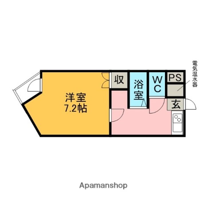 エスポ・アール402の間取り