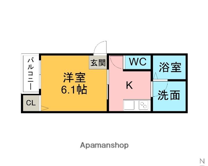 LECOCON知立302の間取り
