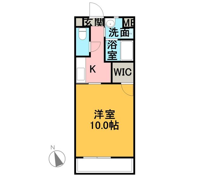 グレイスエーリの間取り