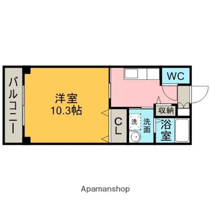 ピュールHA2203の間取り