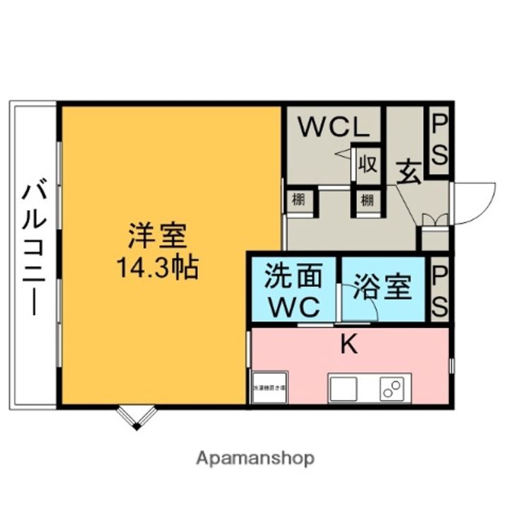 パークメゾンの間取り
