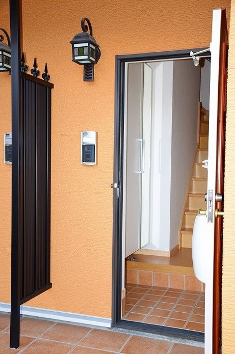 サンガーデンⅠの玄関