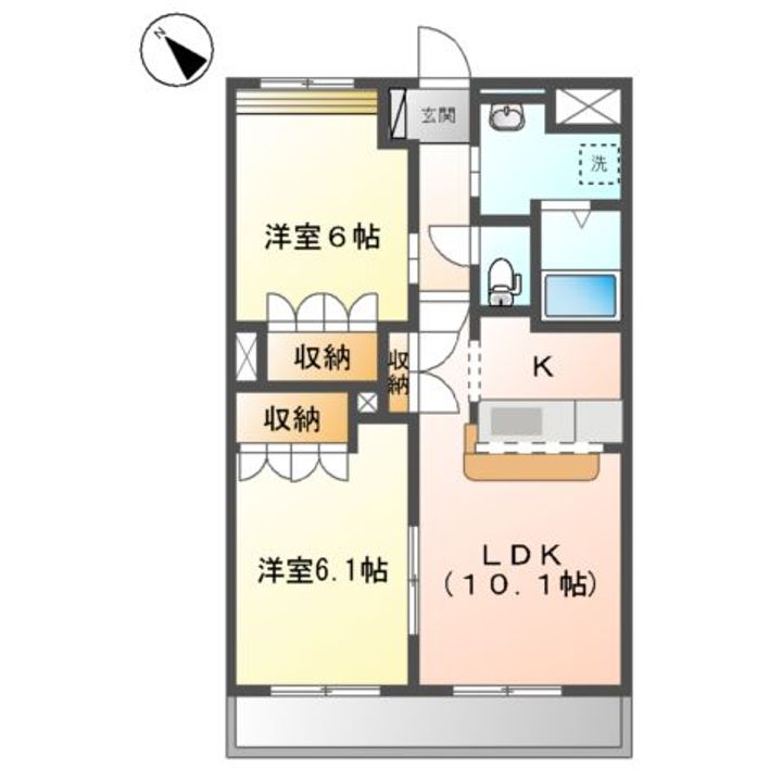 ラ・エレガンス77の間取り