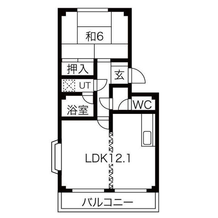 プラーティノの間取り