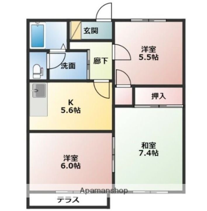 SCENE88103の間取り