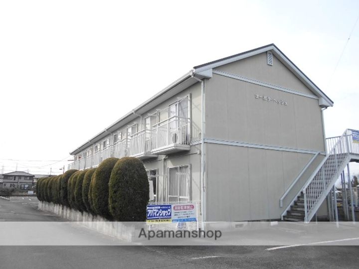 愛知県犬山市大字五郎丸字新田組の賃貸アパートの外観