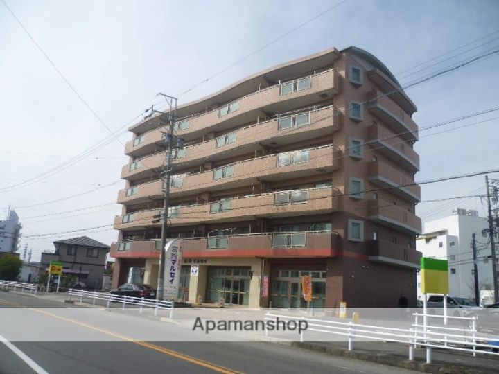 愛知県犬山市大字五郎丸字隅田の賃貸マンションの外観
