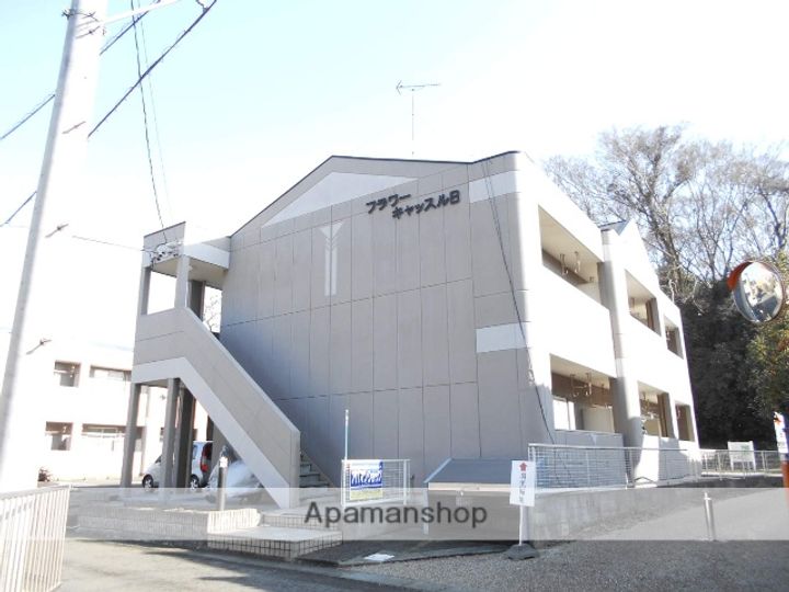 愛知県犬山市大字羽黒字城屋敷の賃貸アパートの外観