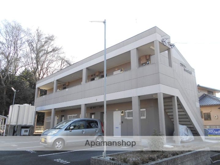 愛知県犬山市大字羽黒字城屋敷の賃貸アパートの外観