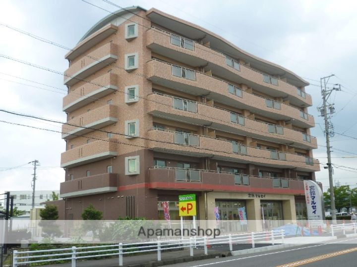 愛知県犬山市大字五郎丸字隅田の賃貸マンションの外観
