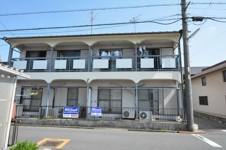 第二白雲荘Aの外観