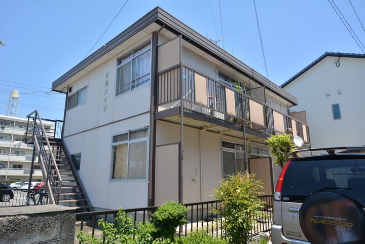 千里ハイツBの外観