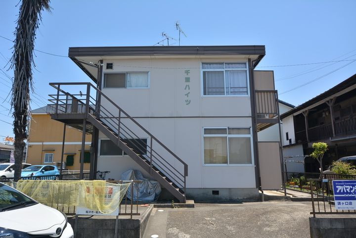 千里ハイツBの外観