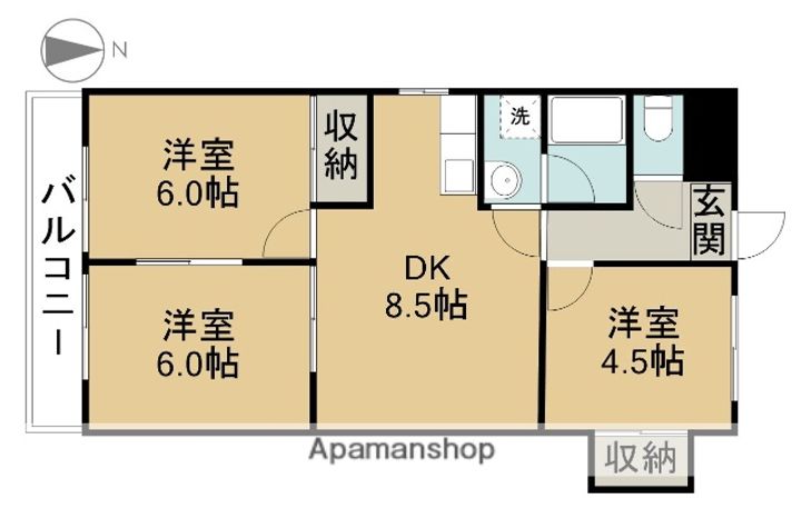 第一マンションの間取り