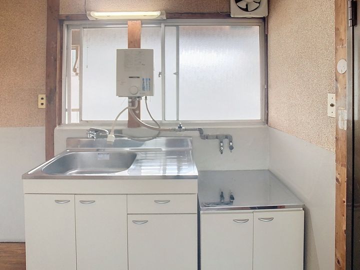 愛知県海部郡大治町大字西條字須先の賃貸アパートのキッチン