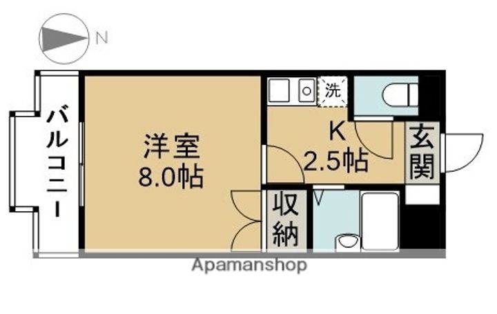 エクセランスIの間取り
