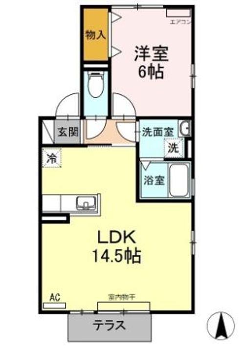 シエルコートIIIの間取り