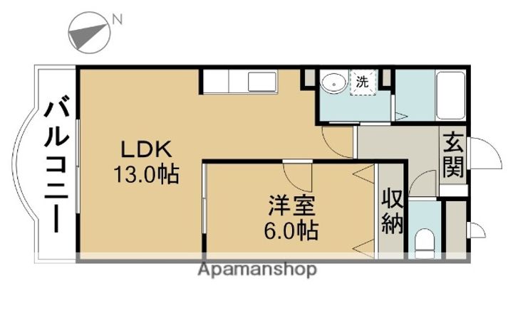 メゾンSK II403の間取り
