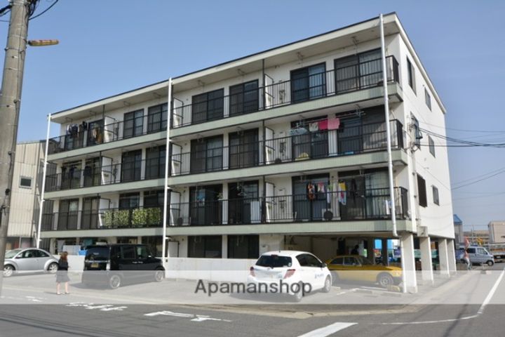 愛知県清須市朝日愛宕の賃貸マンションの外観