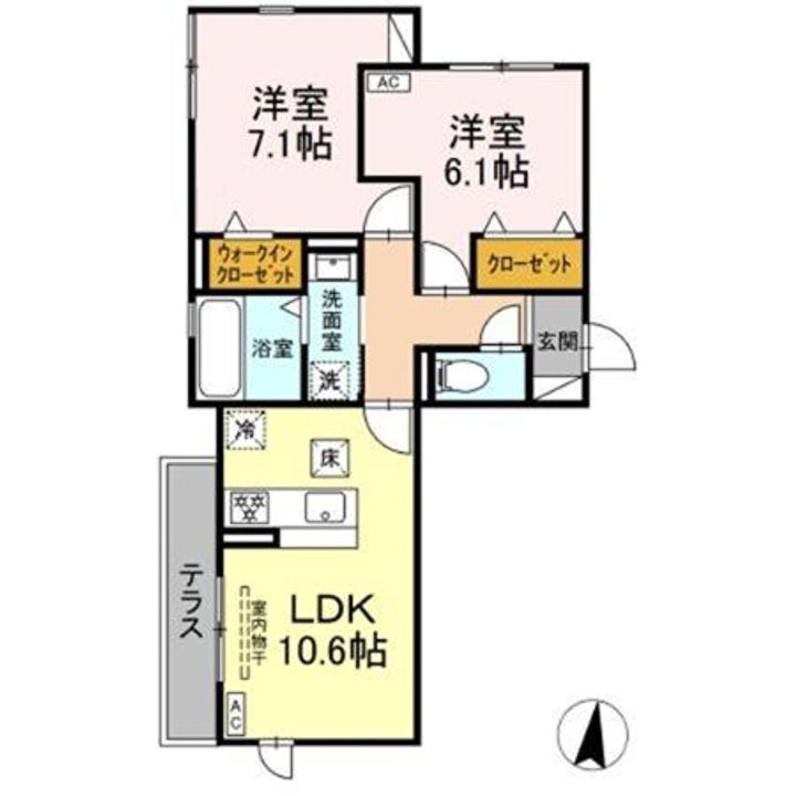 オリオンの間取り