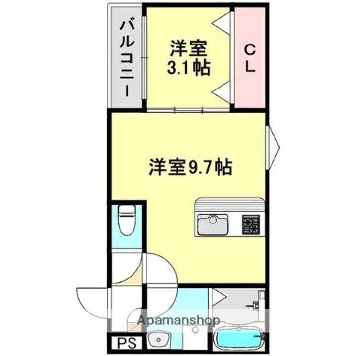 LECOCON津島IVの間取り