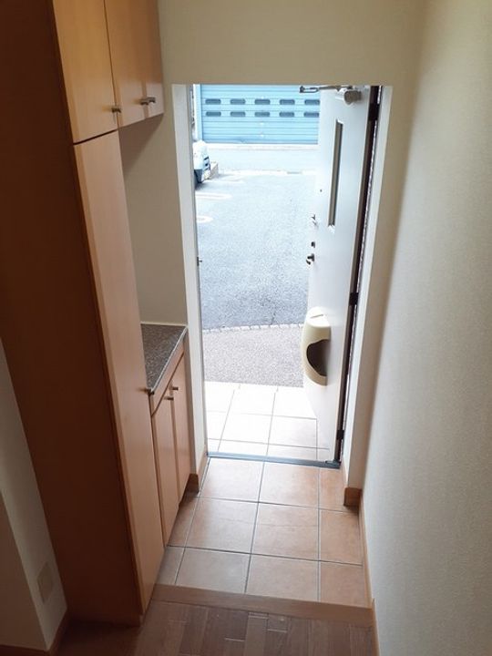 グリーンハイツ宮町Cの玄関