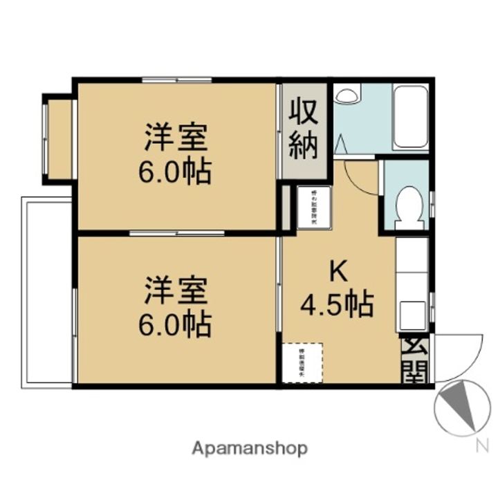 STAXヒルズAの間取り