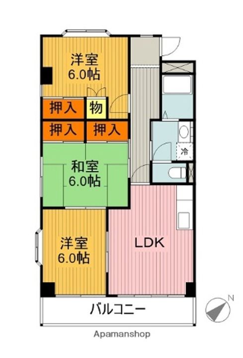 メイゾン島田の間取り