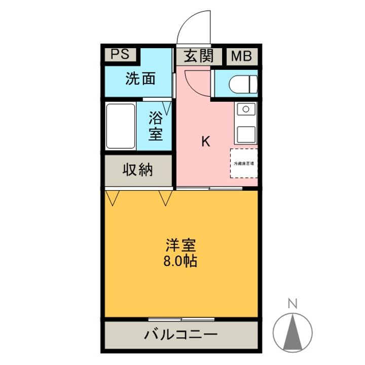 びいⅣ植田の間取り