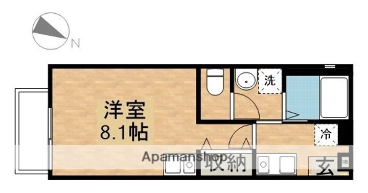 リブレア白鳥の間取り