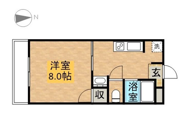 ガーデンハウスⅡの間取り