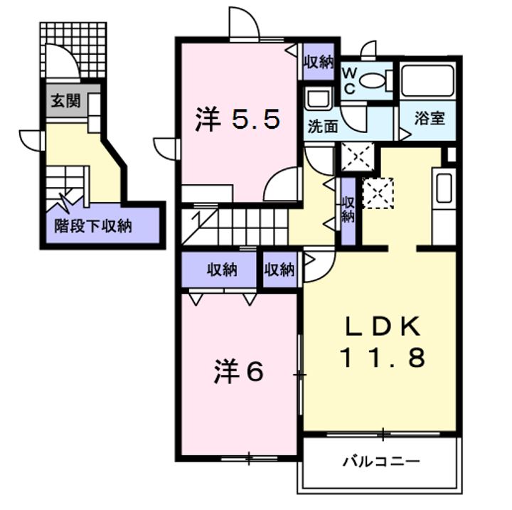 サンロードの間取り