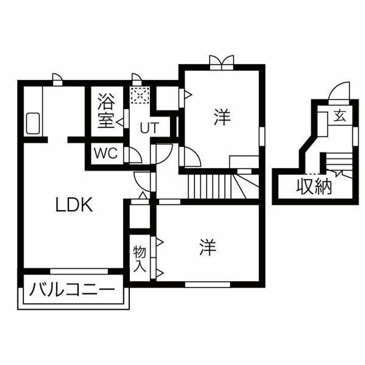 サンロードの間取り
