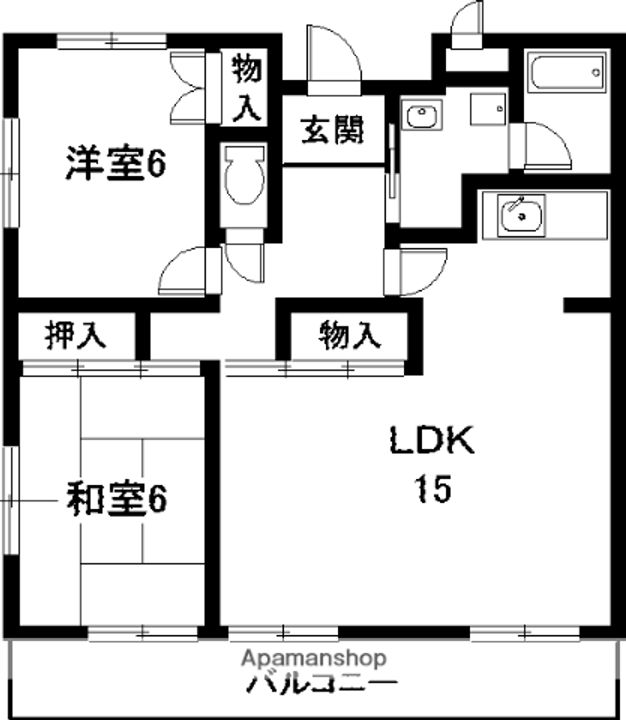 ブランドールの間取り