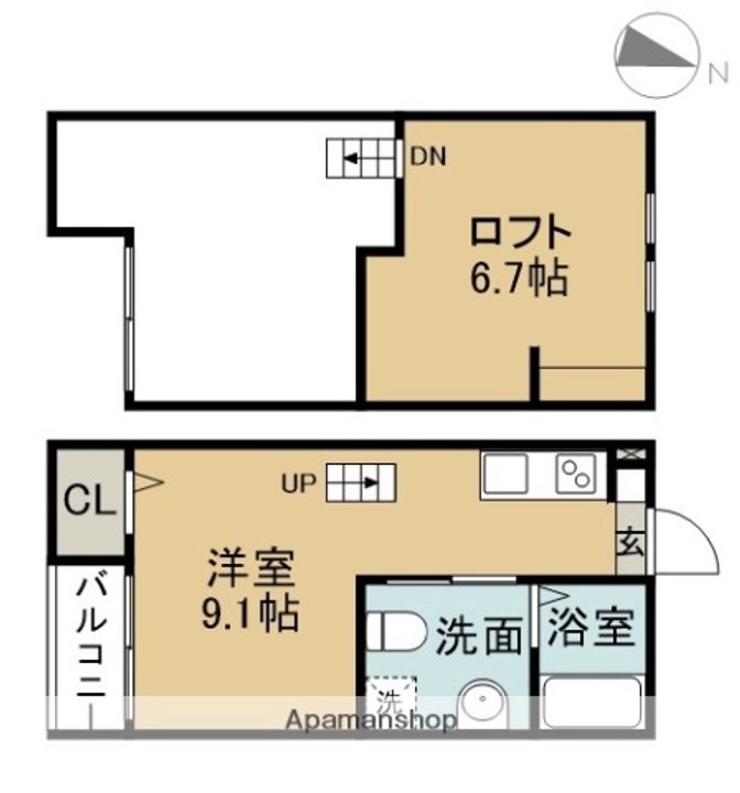 グランコートの間取り