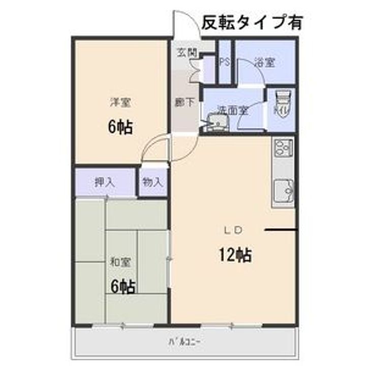 清和ハイツの間取り