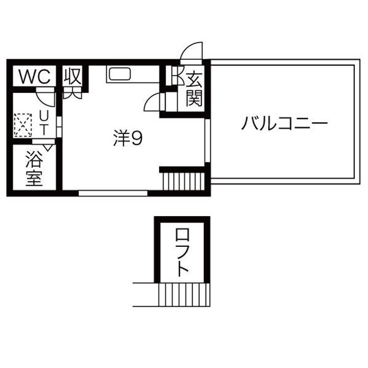 ベルフォート新瑞橋の間取り