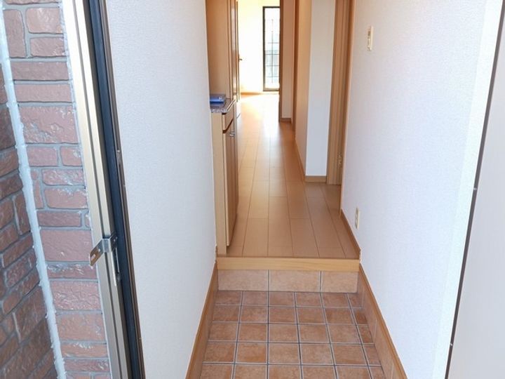 ソレイユⅠの玄関