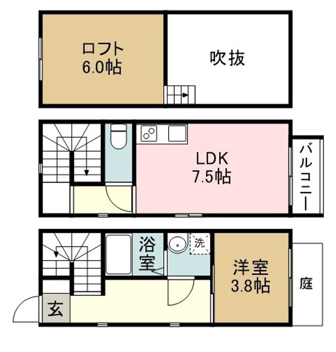 リベルテの間取り