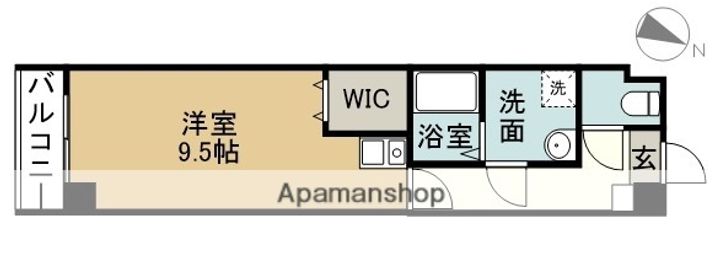 REVEUR十一屋の間取り