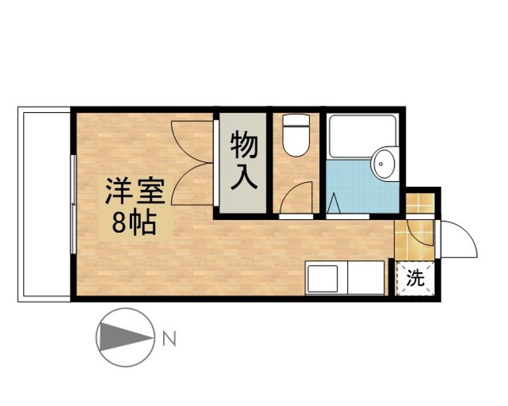 メゾン元禄の間取り