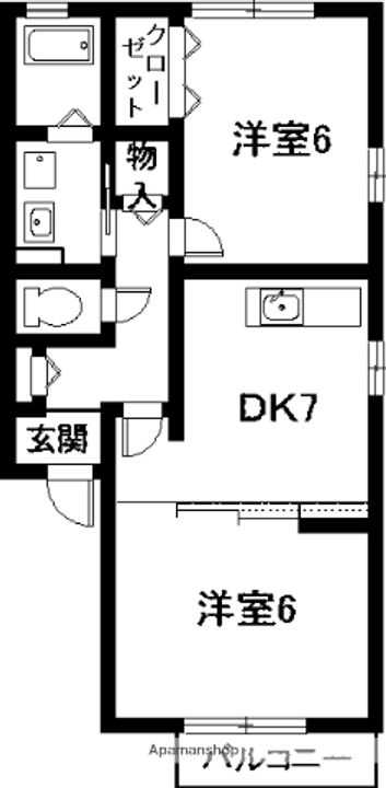 ルミエールメゾンの間取り