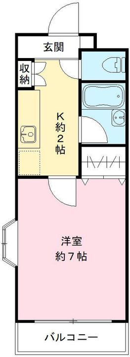 エクラ・ド・アージュ401号室の間取り