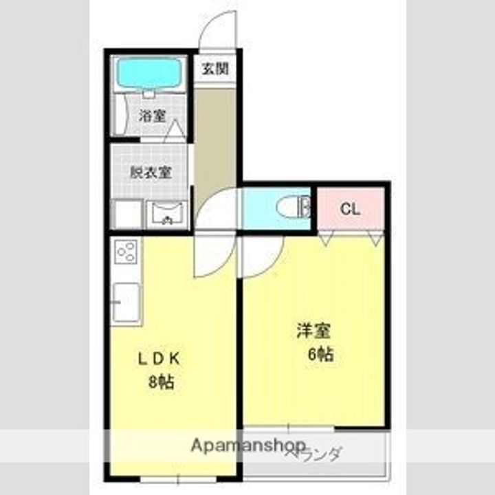 レジデンス遠若の間取り