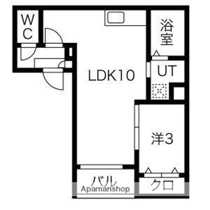 Warren shibata 1の間取り