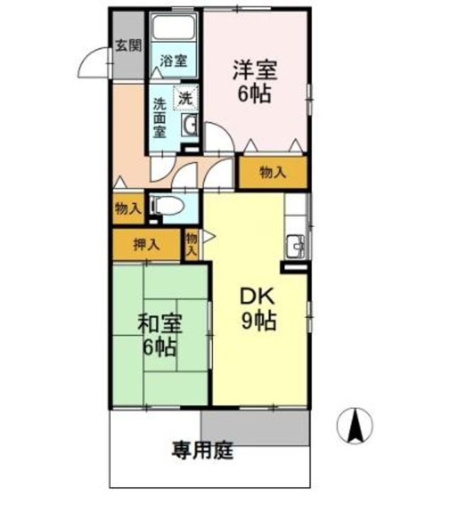 リマーニ江松の間取り