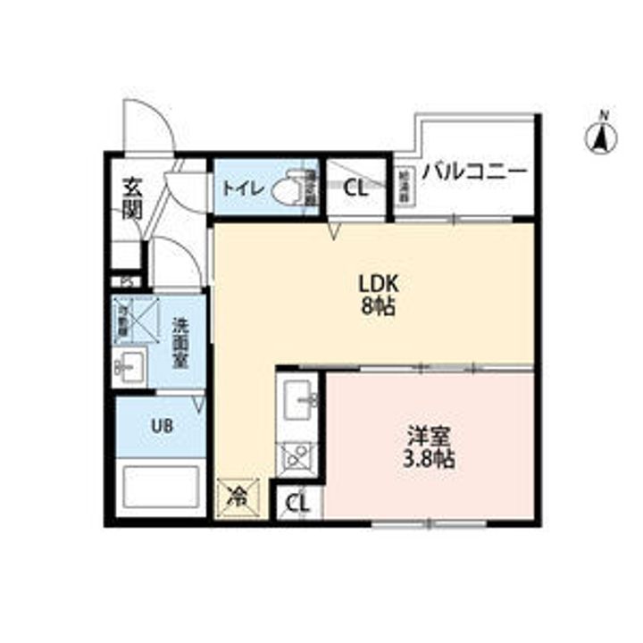 セレーナ呼続の間取り