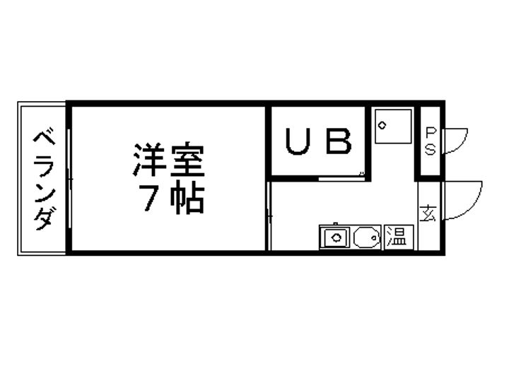 フローレンス白鳥の間取り