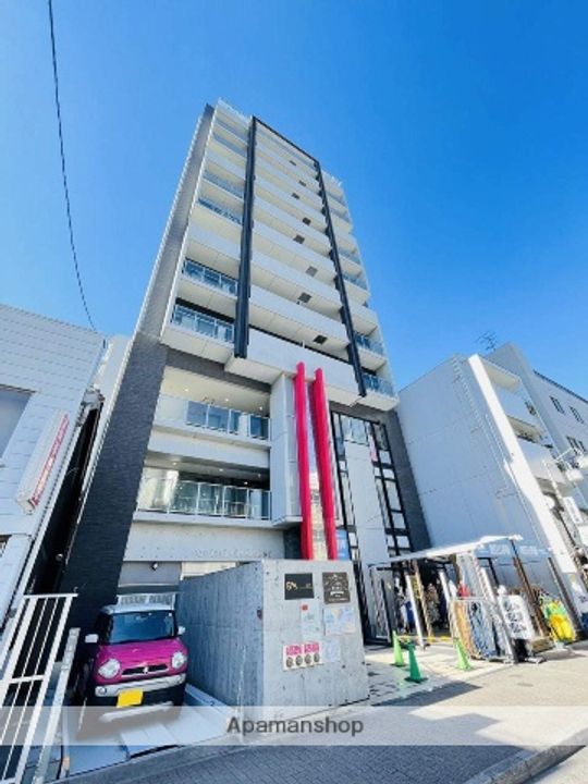 スクエア・アパートメントの外観
