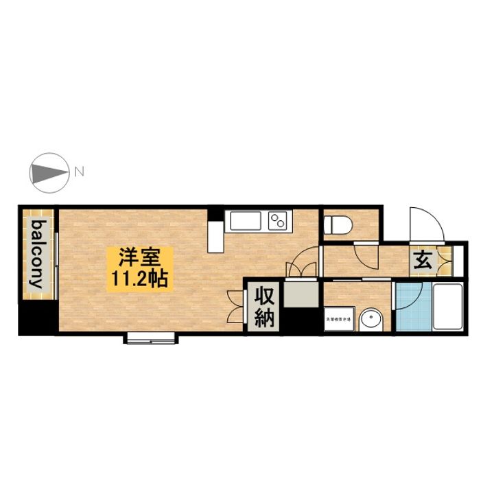 セレス大須の間取り